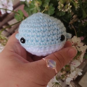 Crochet Whale Plushie